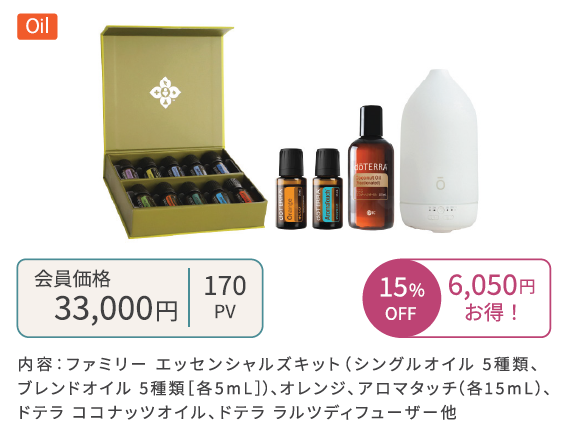 doTERRA オイル登録キット