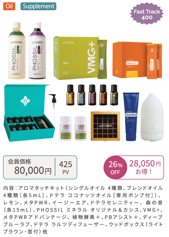 doTERRA ウェルネス登録キット