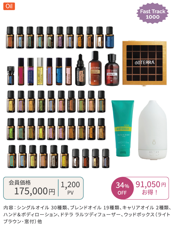 doTERRA オイル コレクション登録キット