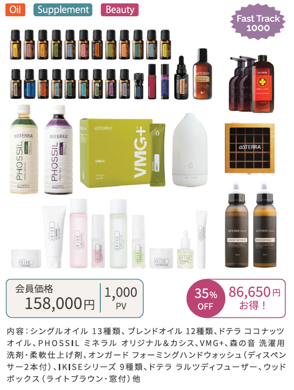 doTERRA プレミアム登録キット